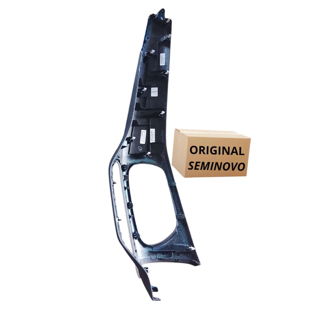 Moldura Central Painel Gm Tracker Turbo 1.0 2020 2021 2023 Preto 2