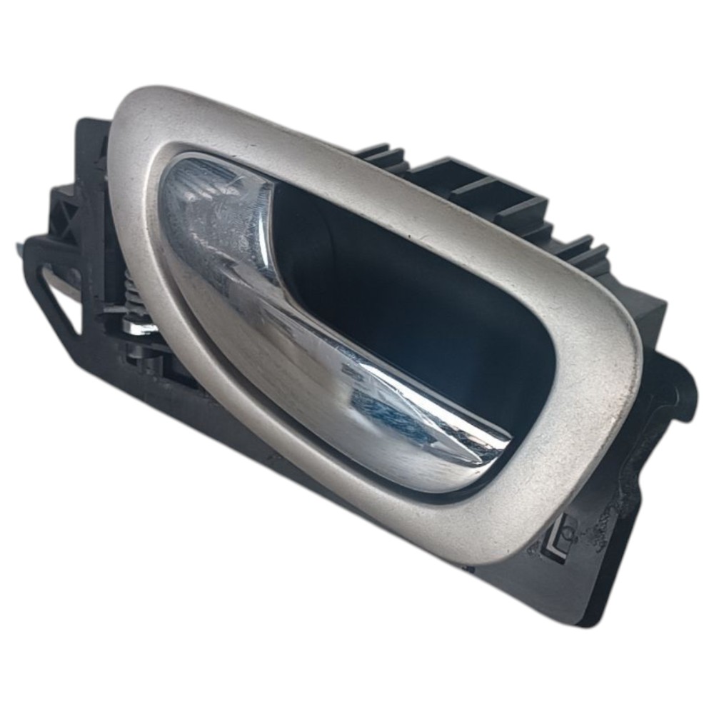 Maçaneta Interna Dianteira Esquerda Peugeot 307 2004 2012 Prata Dianteira/traseira