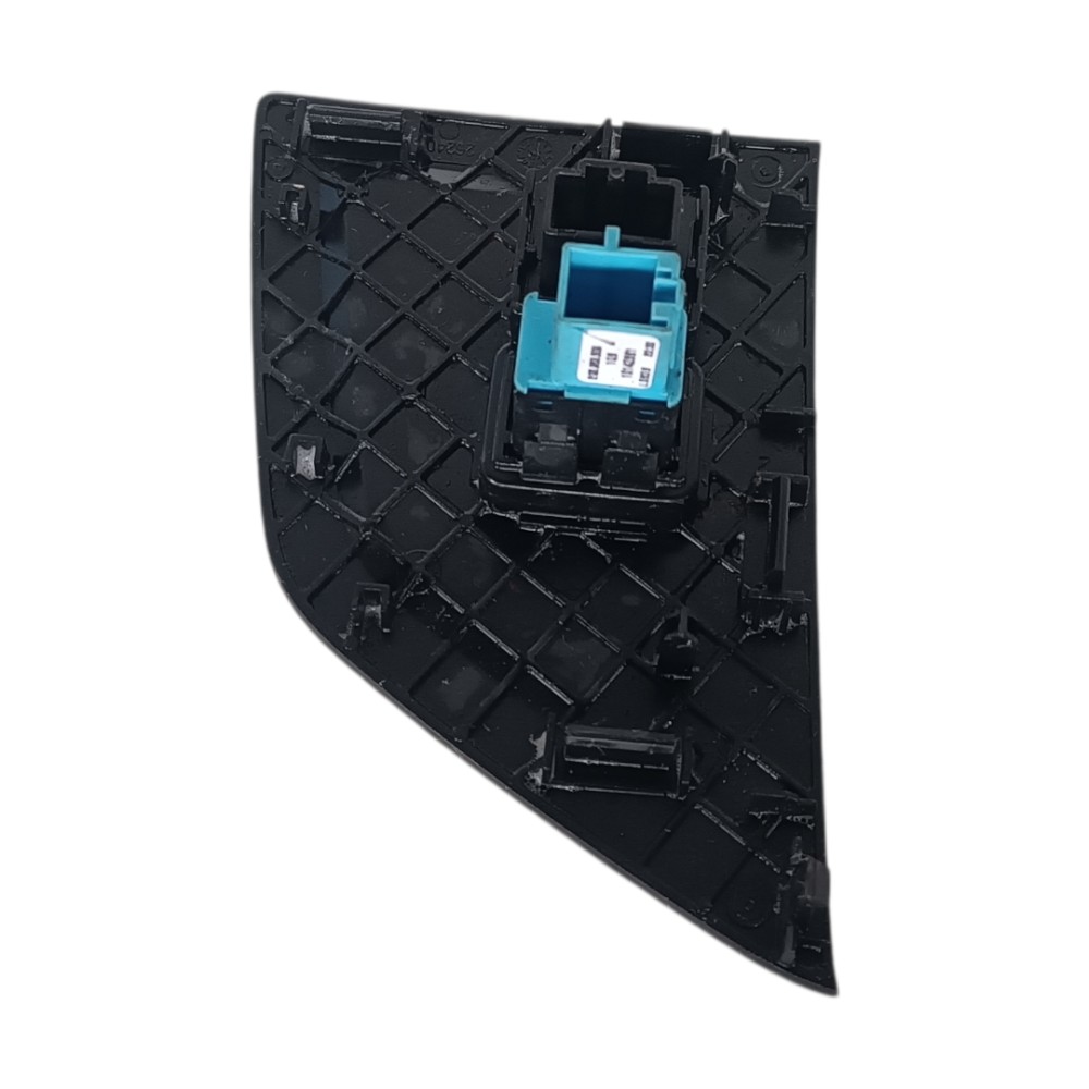 Botão Pisca Alerta C/moldura Volkswagen Polo 2018 2022 Preto 2