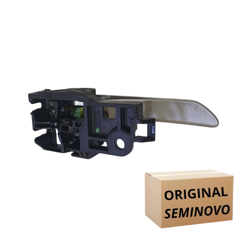 Maçaneta Puxador Interna Esquerda Corolla 2020 2021 2024 Preto Dianteira 3