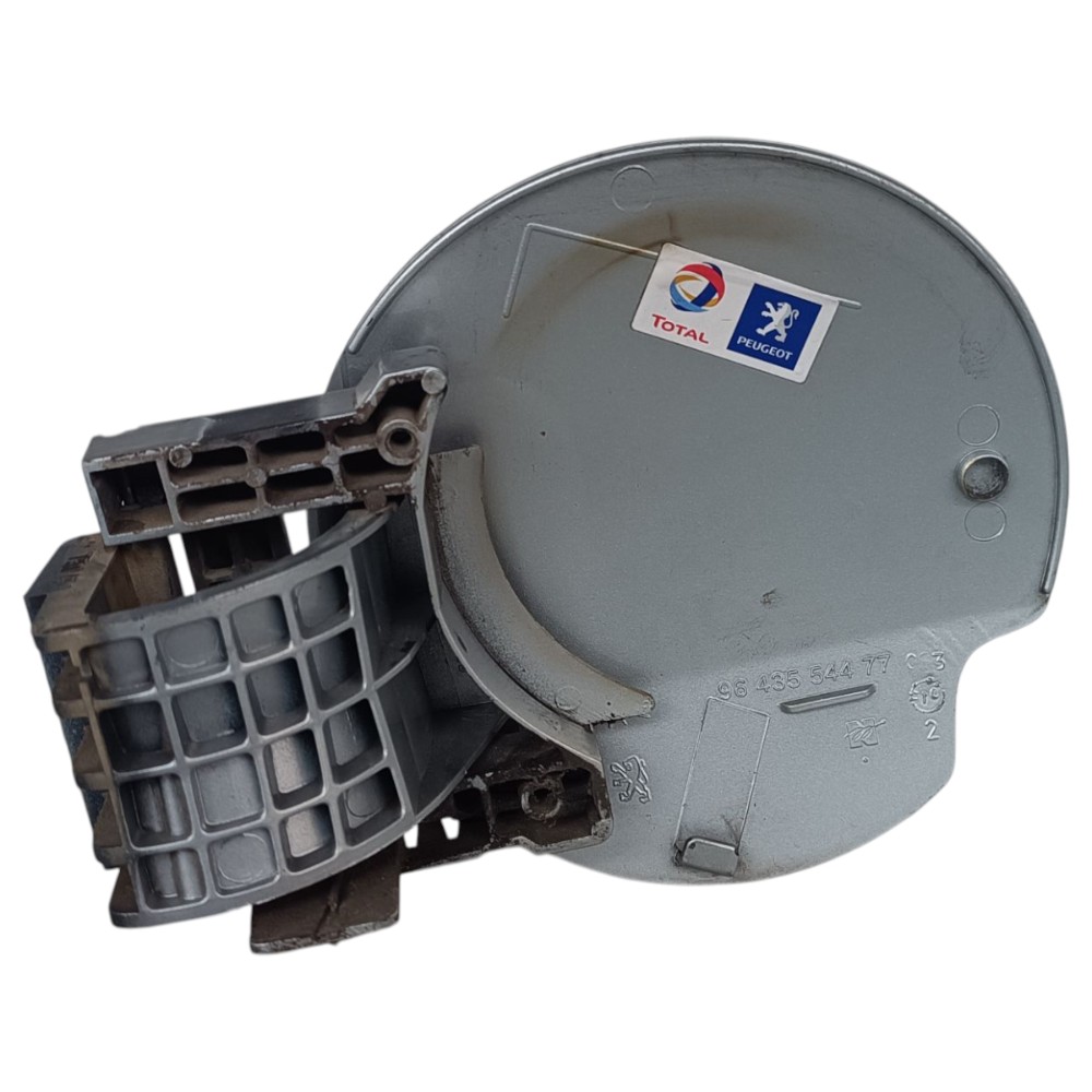 Portinhola Tampa Tanque Combustível Peugeot 307 2008 2012 Prata 2011 4