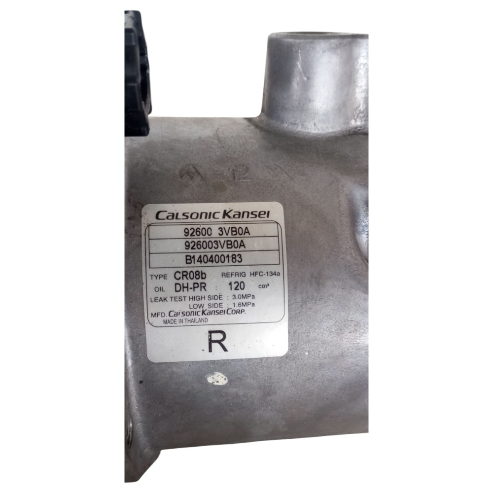 Compressor Ar Condicionado Kicks Versa March 1.6 2016 2023 13