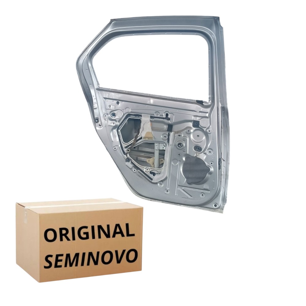 Porta Traseira Esquerda Renault Logan 2015 2018 2019 2021 Traseira Esquerda Tem Que Pintar 2