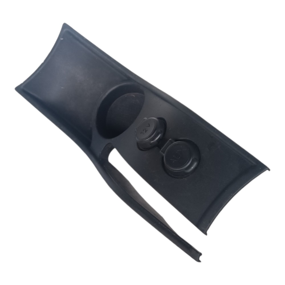 Moldura Porta Copos C/Aux Usb Citroen C4 2008 2014 1