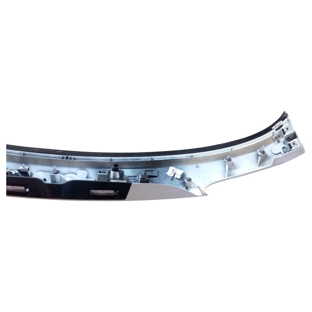 Aplique Moldura Tampa Traseira Compass 2017 2018 2022 Branco 9