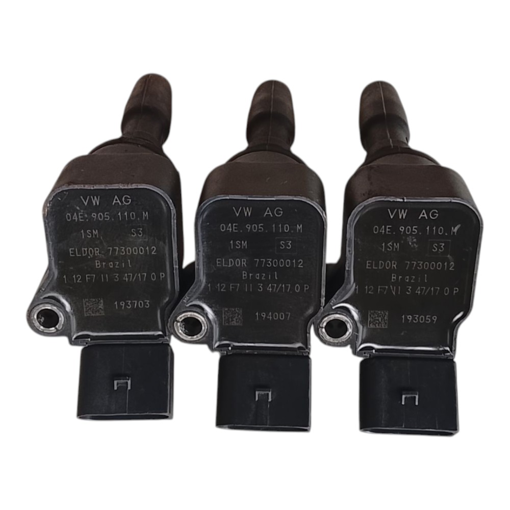 3 Bobinas Ignicão Volkswagen Gol 2012 2013 2014 2015 2018
