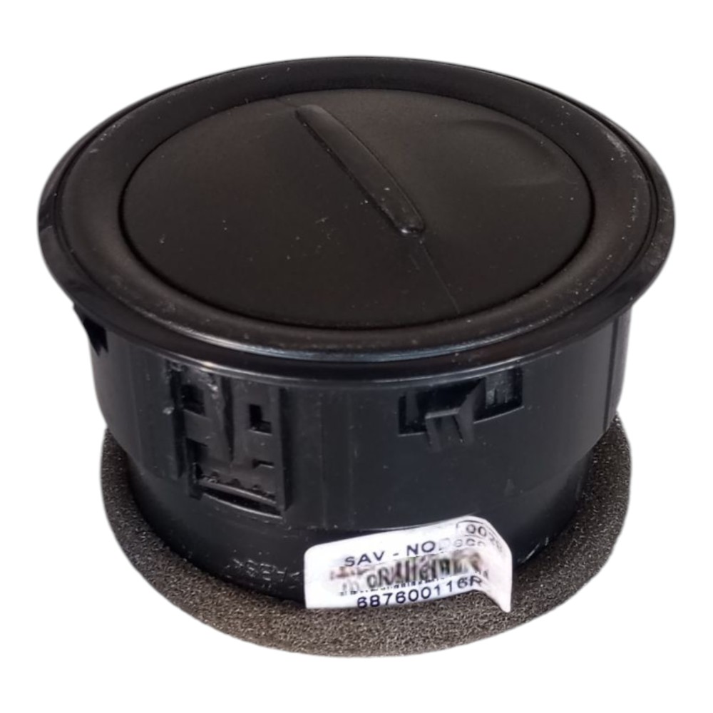 Difusor Lateral Saida Ar Renault Kwid Preto 2017 2018 2023 1