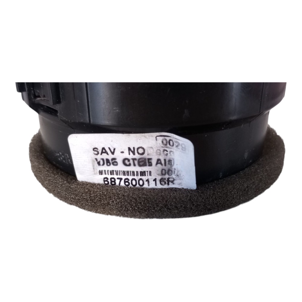 Difusor Lateral Saida Ar Renault Kwid Preto 2017 2018 2023 9