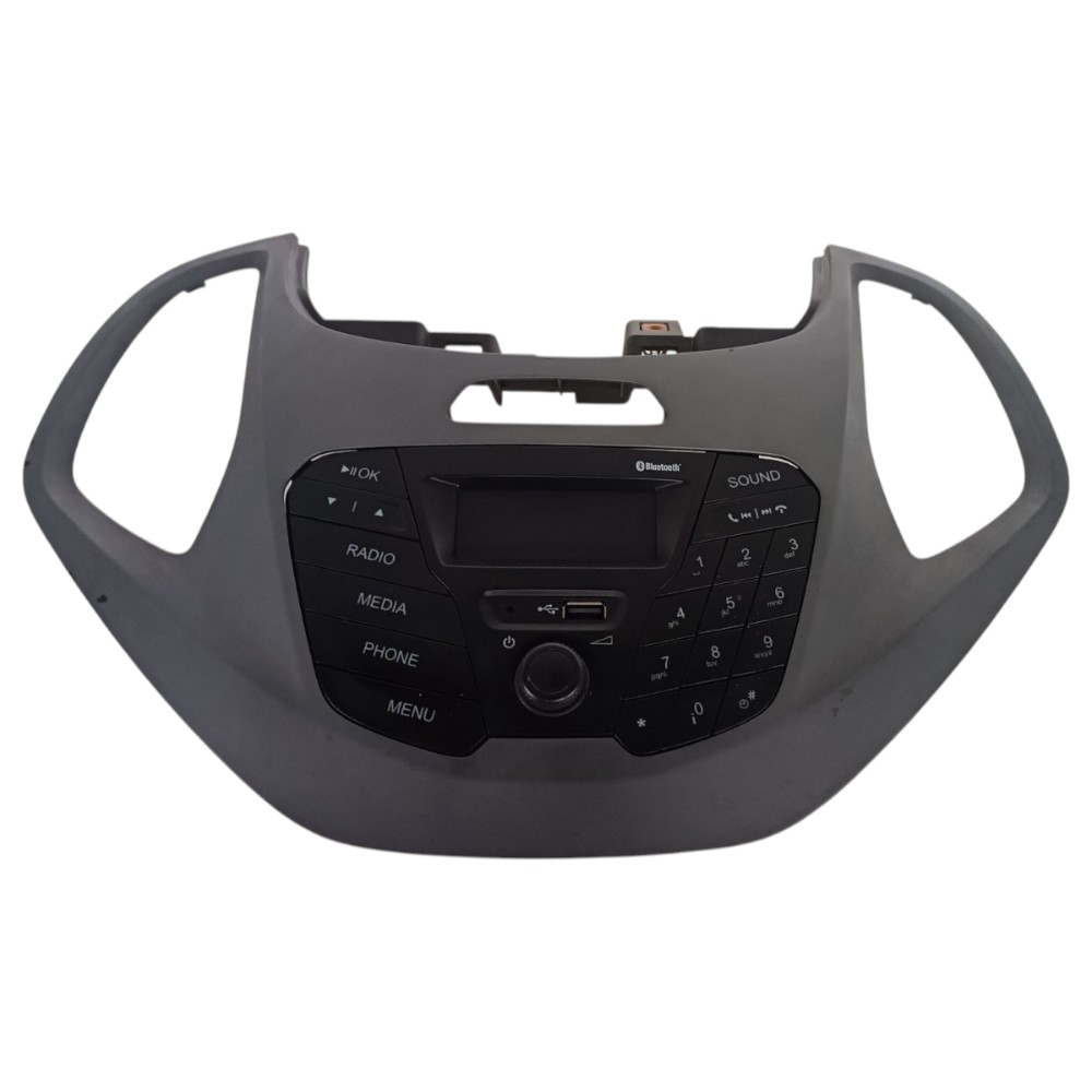 Rádio Som Painel Ford Ka 2014 2015 2016 2017 2018 Cinza 1