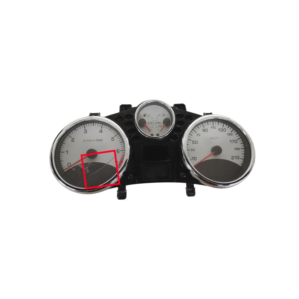 Painel Instrumentos C/detalhe Peugeot 207 2011 2012 Preto