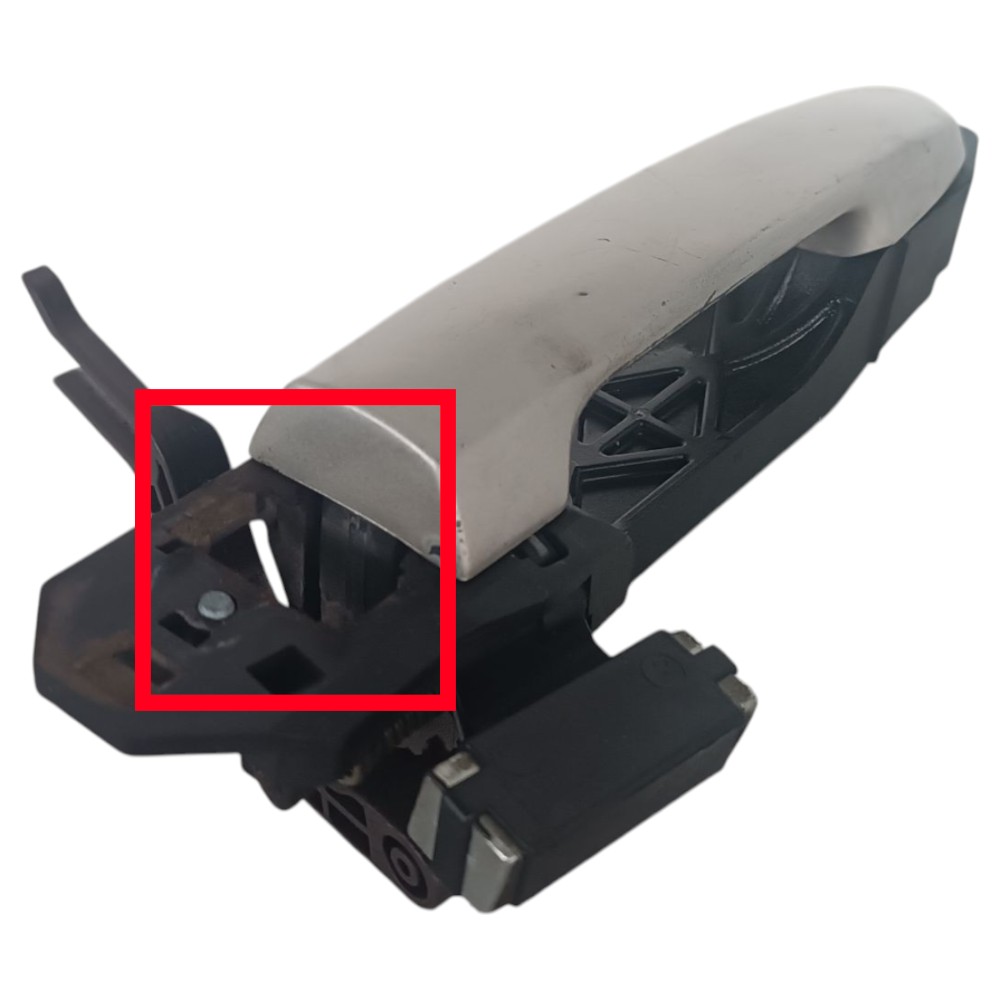 Maçaneta Externa Traseira Direita Toyota Corolla 2009 2014 Prata 1