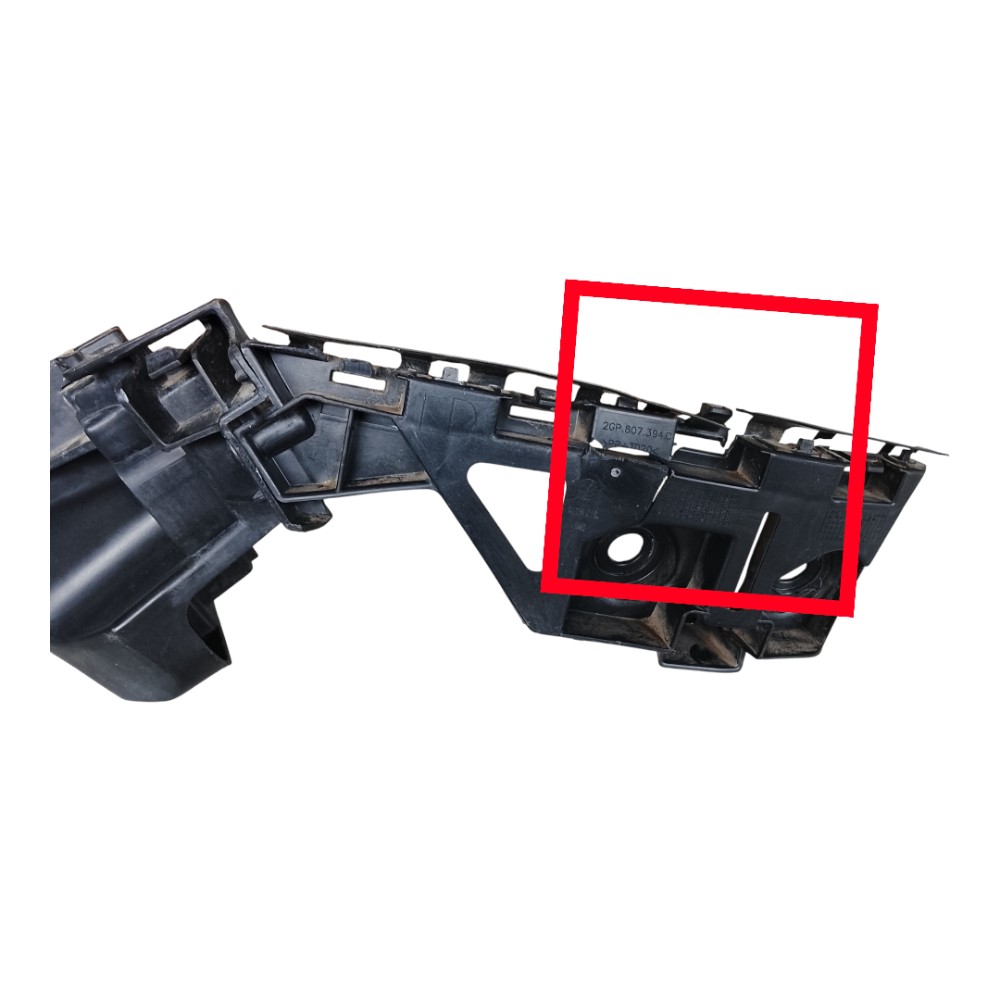 Guia Suporte Parachoque Tras Dir C/detalhe Vw Tcross 20/24 4