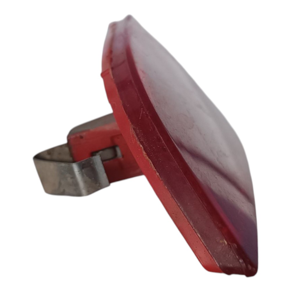 Refletor Parachoque Traseiro Esquerdo Fiat Palio 2012 2015 Vermelho 5