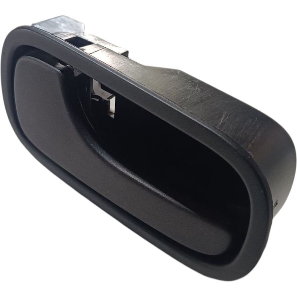 Maçaneta Interna Porta Traseira Esquerda Fiat Mobi 2016 2020 Preta 1