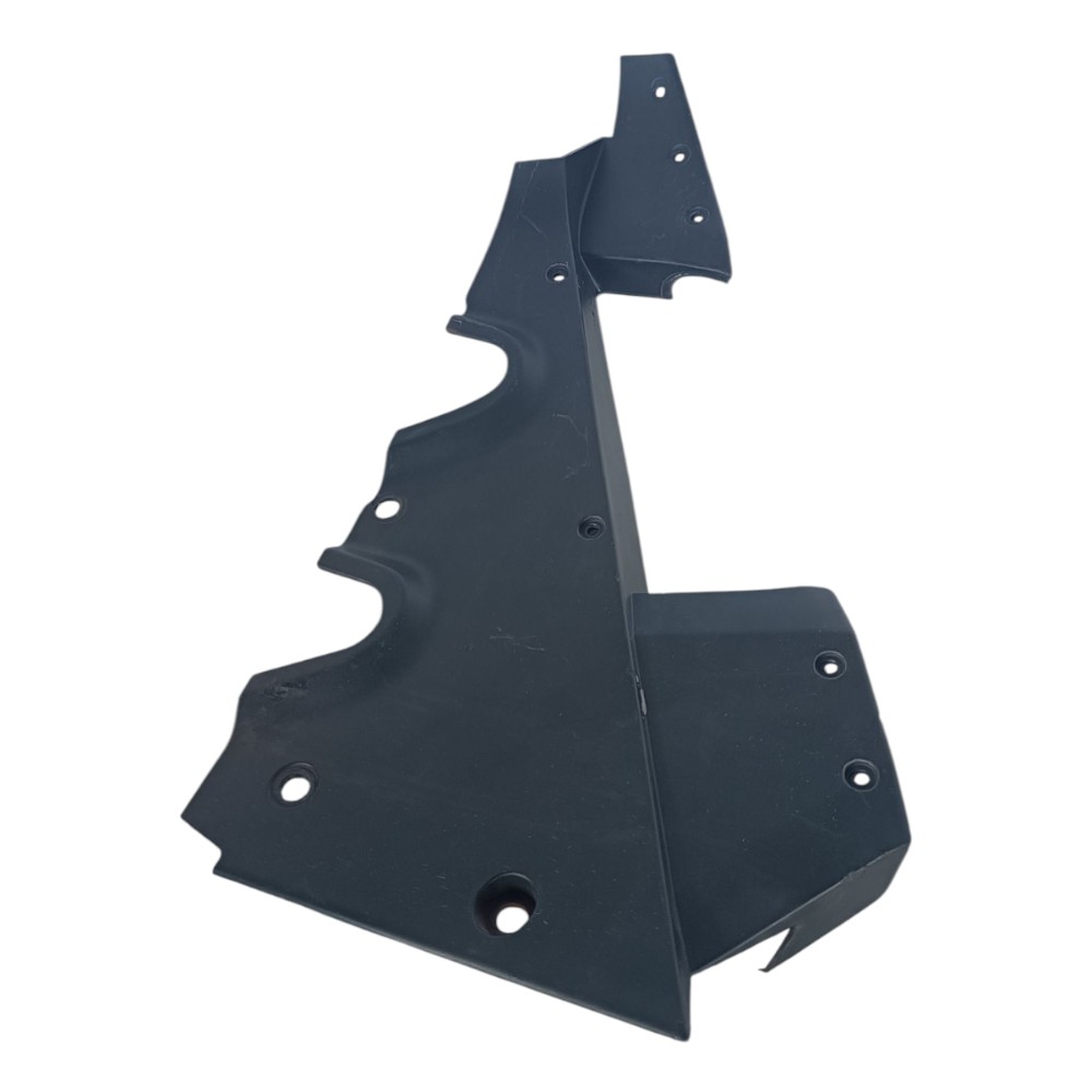 Moldura Coluna Caçamba Lado Esquerdo Fiat Strada 2015 2016 Preto Preta 1