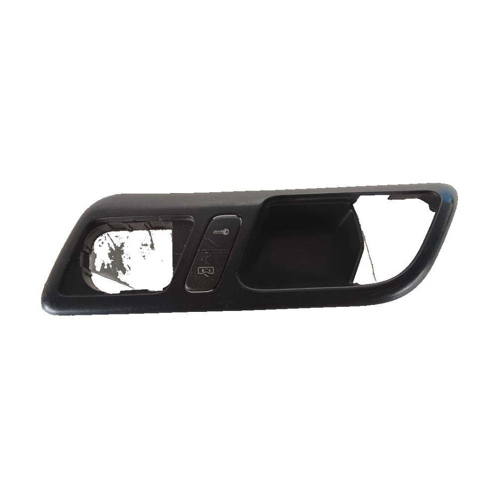 Moldura maçaneta Volkswagen polo 2003 dianteiro esquerdo 1