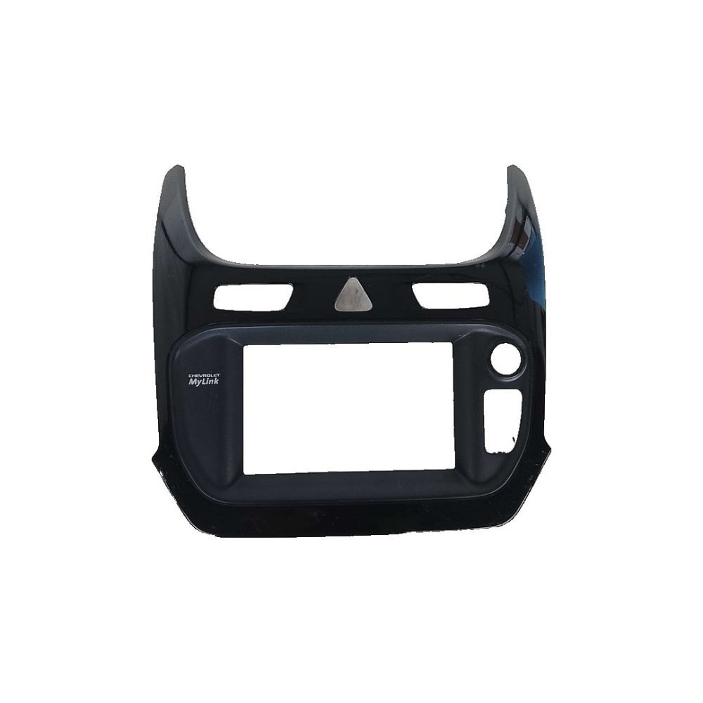 Moldura Central Multimídia Chevrolet Cobalt 2012 2019 Preto 4