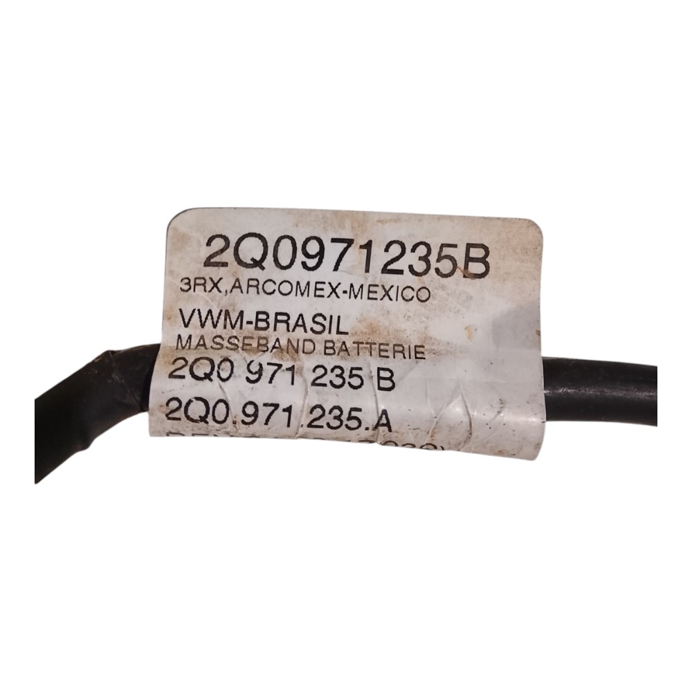 Cabo Negativo Bateria Volkswagen Nivus Virtus 1.0 2019 2023 5