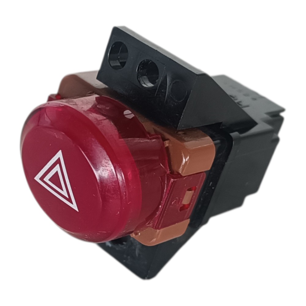 Botão Interruptor Pisca Alerta Honda Civic 2007 Vermelho