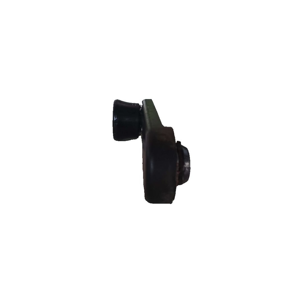 Manivela Vidro Interna Fiat Uno Mille 2004 2011 Preto
