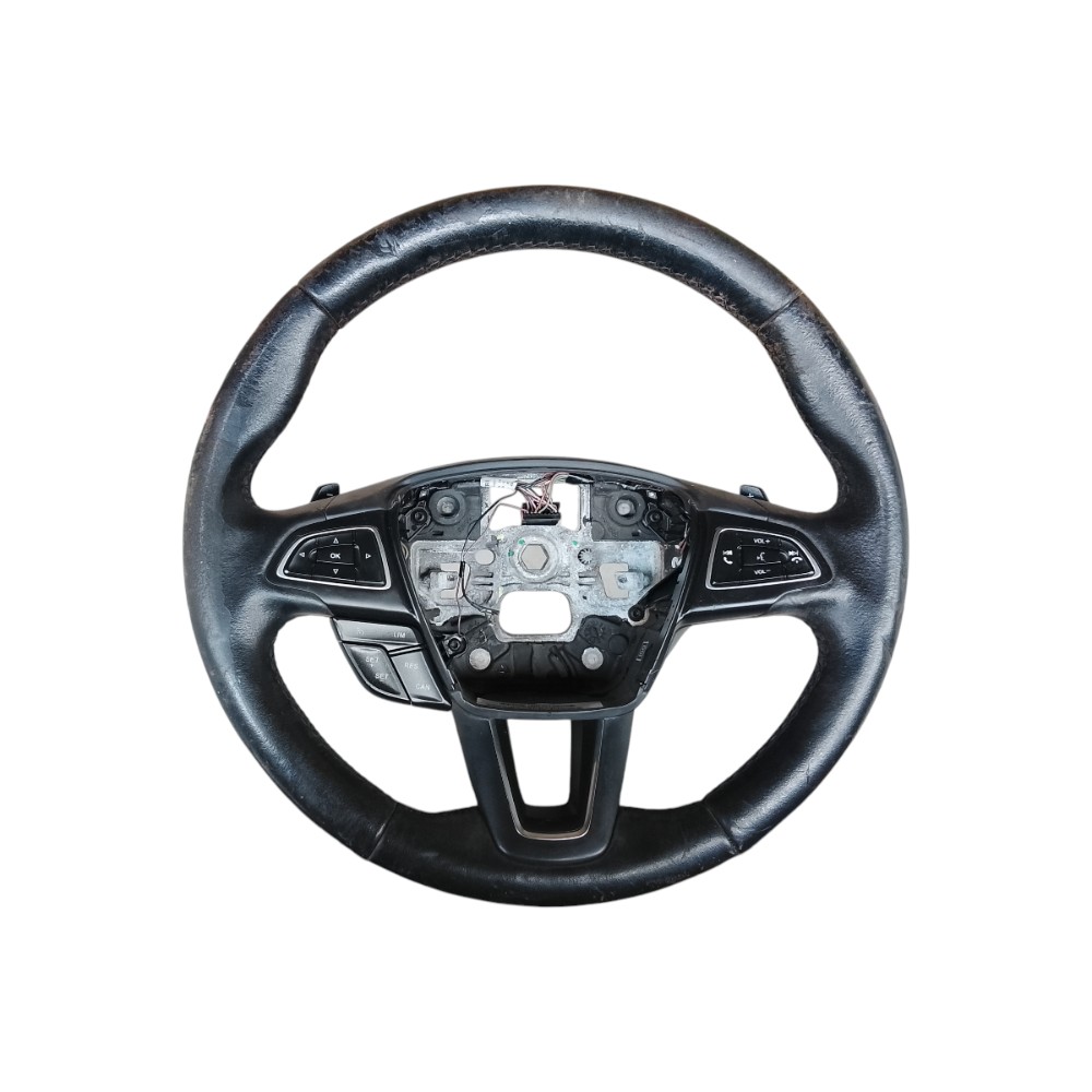 Volante Motorista Ford Focus 2014 2015 2016 2017 2018 2019 Preto 3
