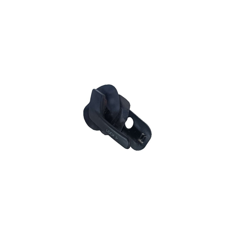 Maçaneta Interna Dianteira Esquerda Fiat Strada 2008 2011 Preto Dianteira