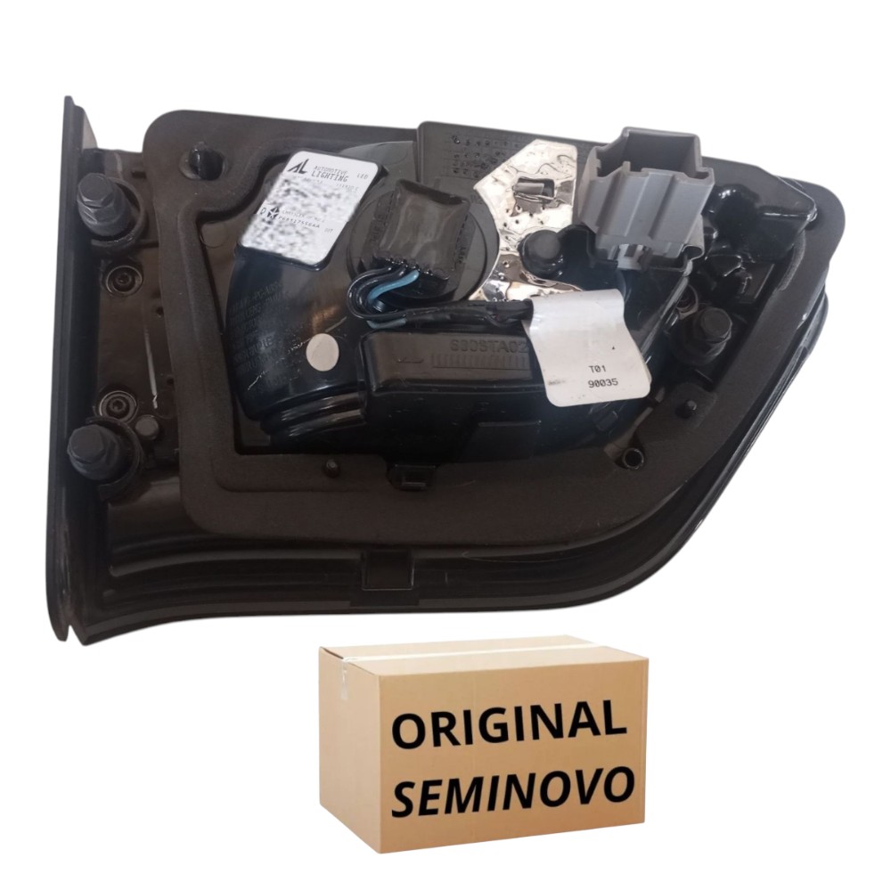 Lanterna Tampa Traseira Direita Jeep Compass 2017 2018 2021 Direito/passageiro Vermelha 3