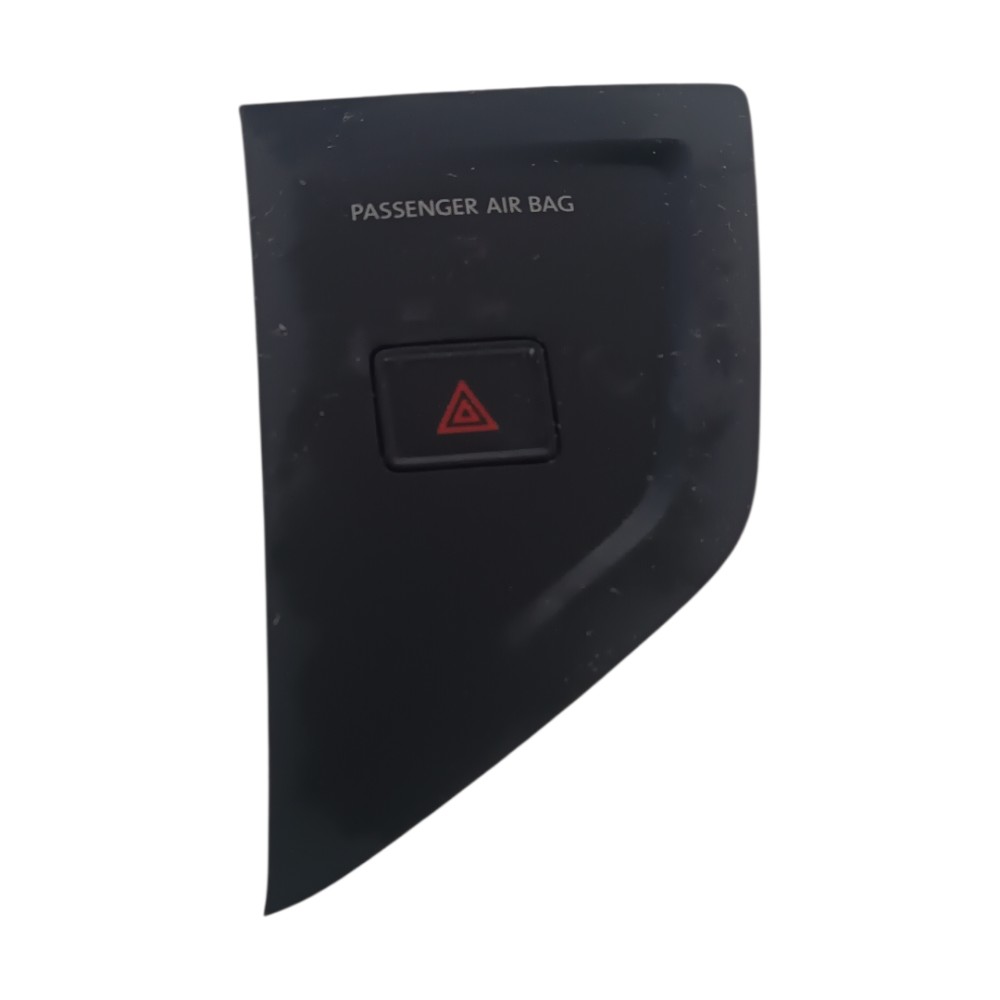 Botão Pisca Alerta C/moldura Volkswagen Polo 2018 2022 Preto 1