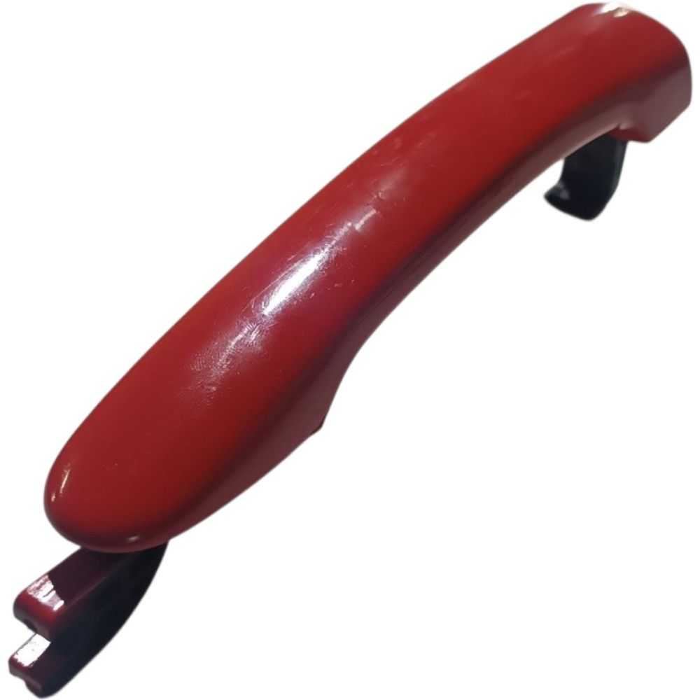 Maçaneta Externa Porta Traseira Esquerda Fiat Mobi 2015 2020 Vermelho Traseira