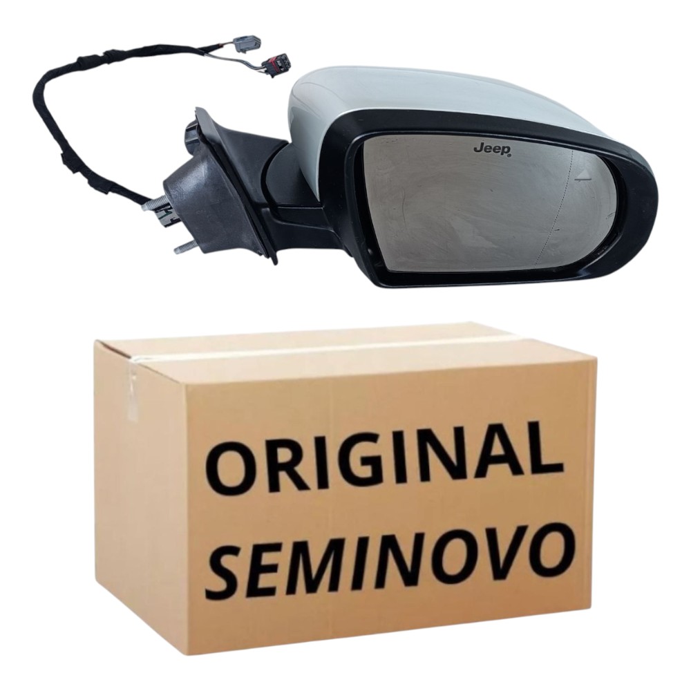Retrovisor Direito Elétrico Jeep Compass 2017 2022 Original 3