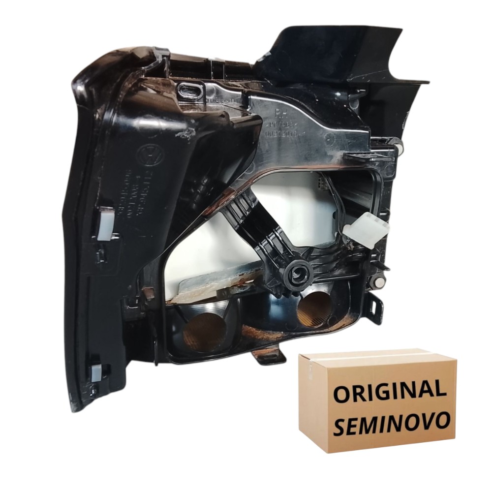 Lanterna Traseira Direita Volkswagen T-cross 2020 2021 2024 Direito/passageiro Vermelha 3