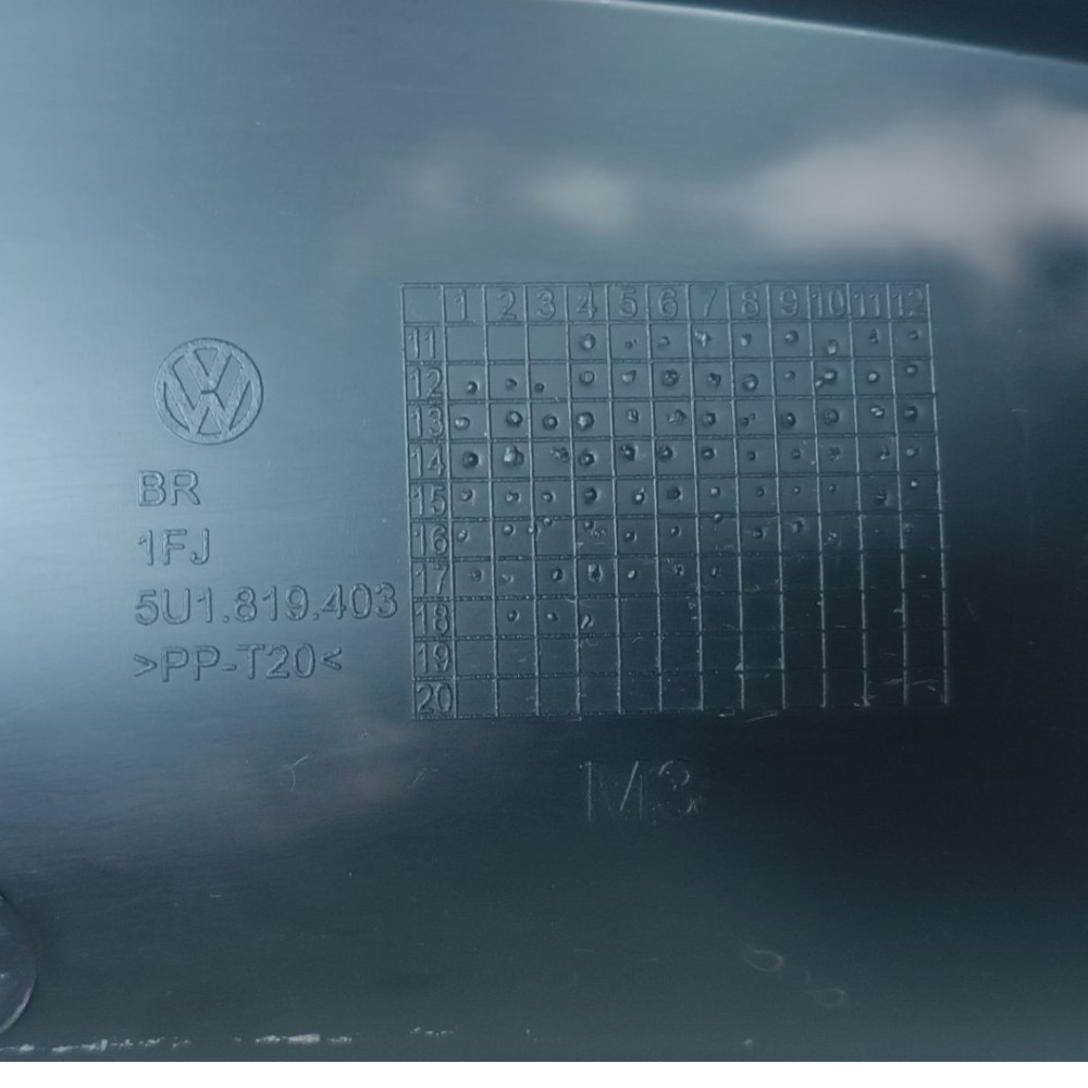 Grade churrasqueira Volkswagen gol saveiro lado esquerdo 5