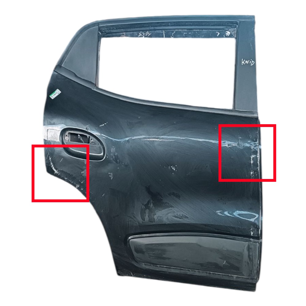 Porta Traseira Direita Renault Kwid 2018 2019 2021 Comparare Traseira Direita Preta 1