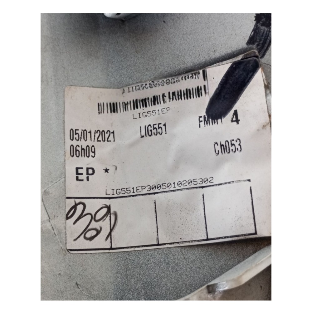 Aplique Moldura Tampa Traseira Compass 2017 2018 2022 Branco 13