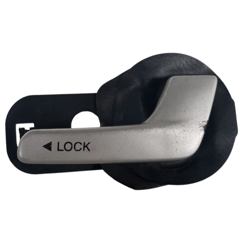 Maçaneta Interna Lado Direito Fiat Palio 2004 2005 2006 2007 Preto Dianteira 1