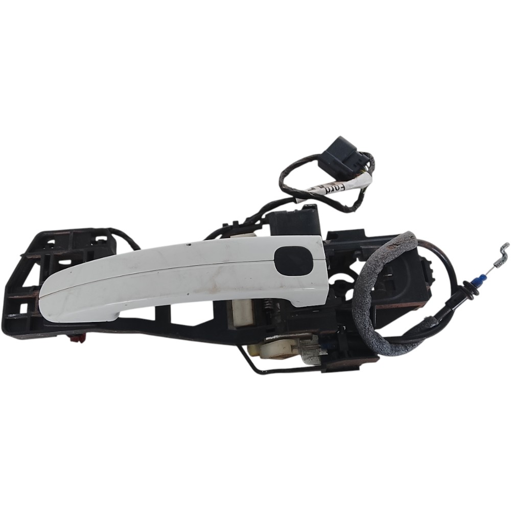 Maçaneta Externa Porta Dianteira Direita Ford Focus 14/19 Branco Dianteira