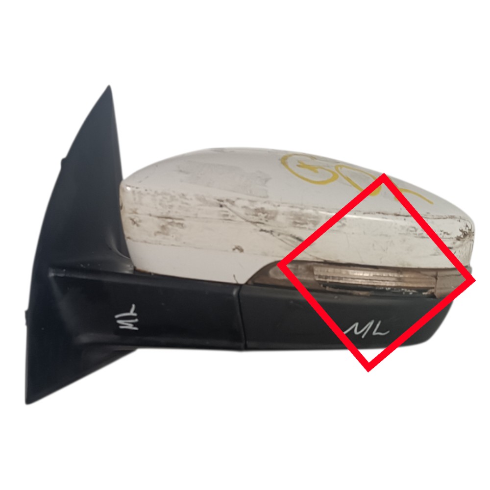 Retrovisor elétrico C/Detalhe VW gol 2013 2017 Lado Esquerdo 4