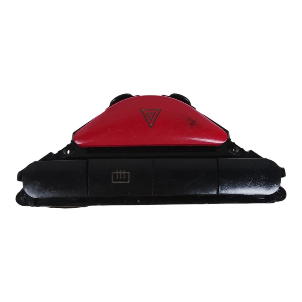 Botão Pisca Alerta Desembacador Fiat Palio 2002 2009 Preto