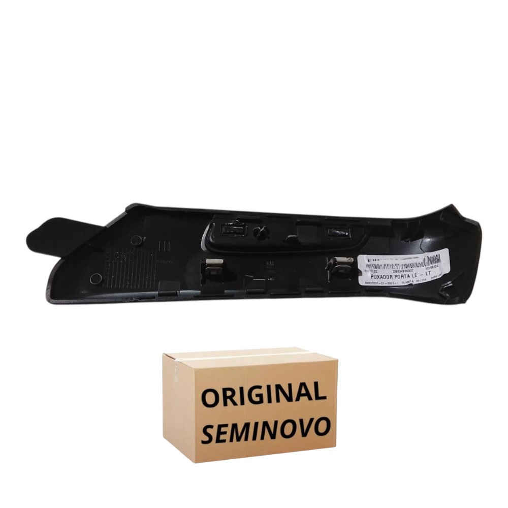 Tampa Apoio Braço Dianteira Esquerda Gm Tracker 2021 2023 Preto 2