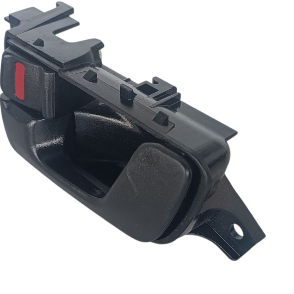 Maçaneta Interna Dianteira Esquerda Mitsubishi Pajero 05/10 Preto Dianteira