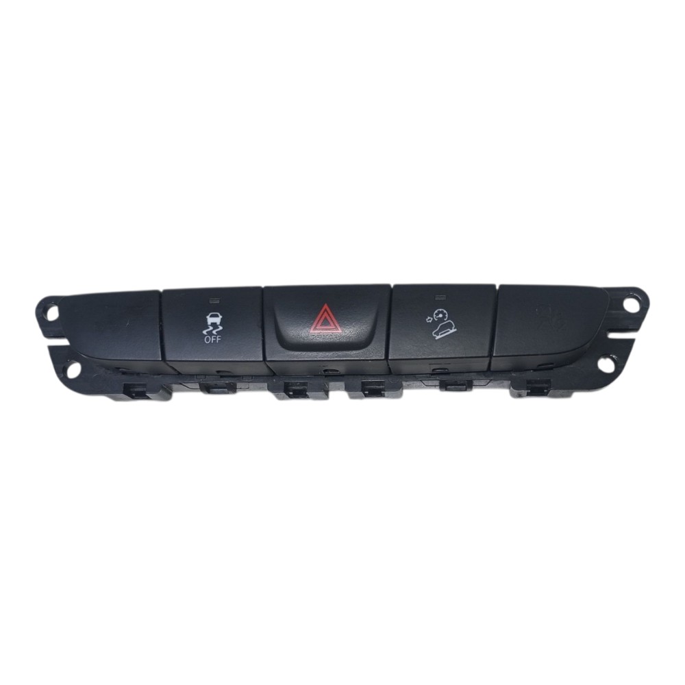 Botão Pisca Alerta Tração Fiat Toro 2018 2019 2020 2021 Preto