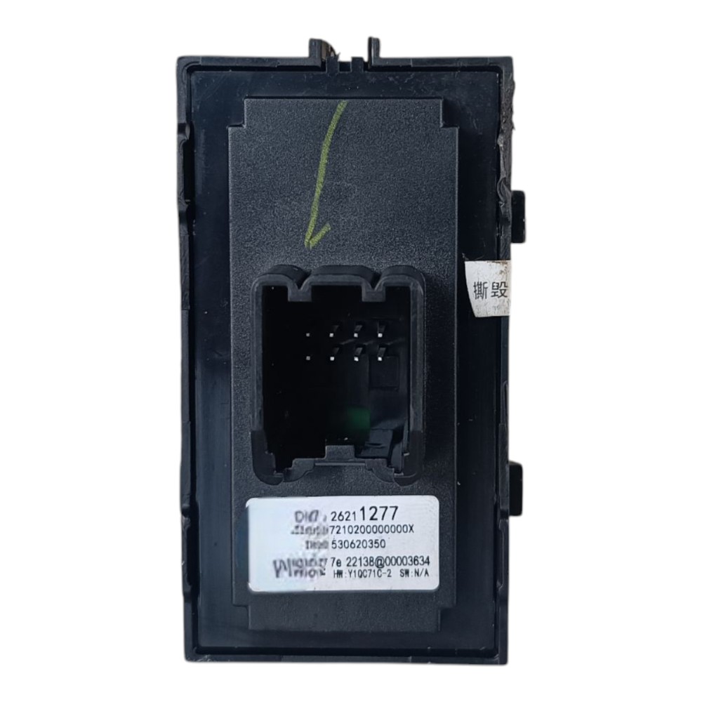 Botão Vidro Elétrico Traseiro 1.0 Gm Onix 2020 2022 4