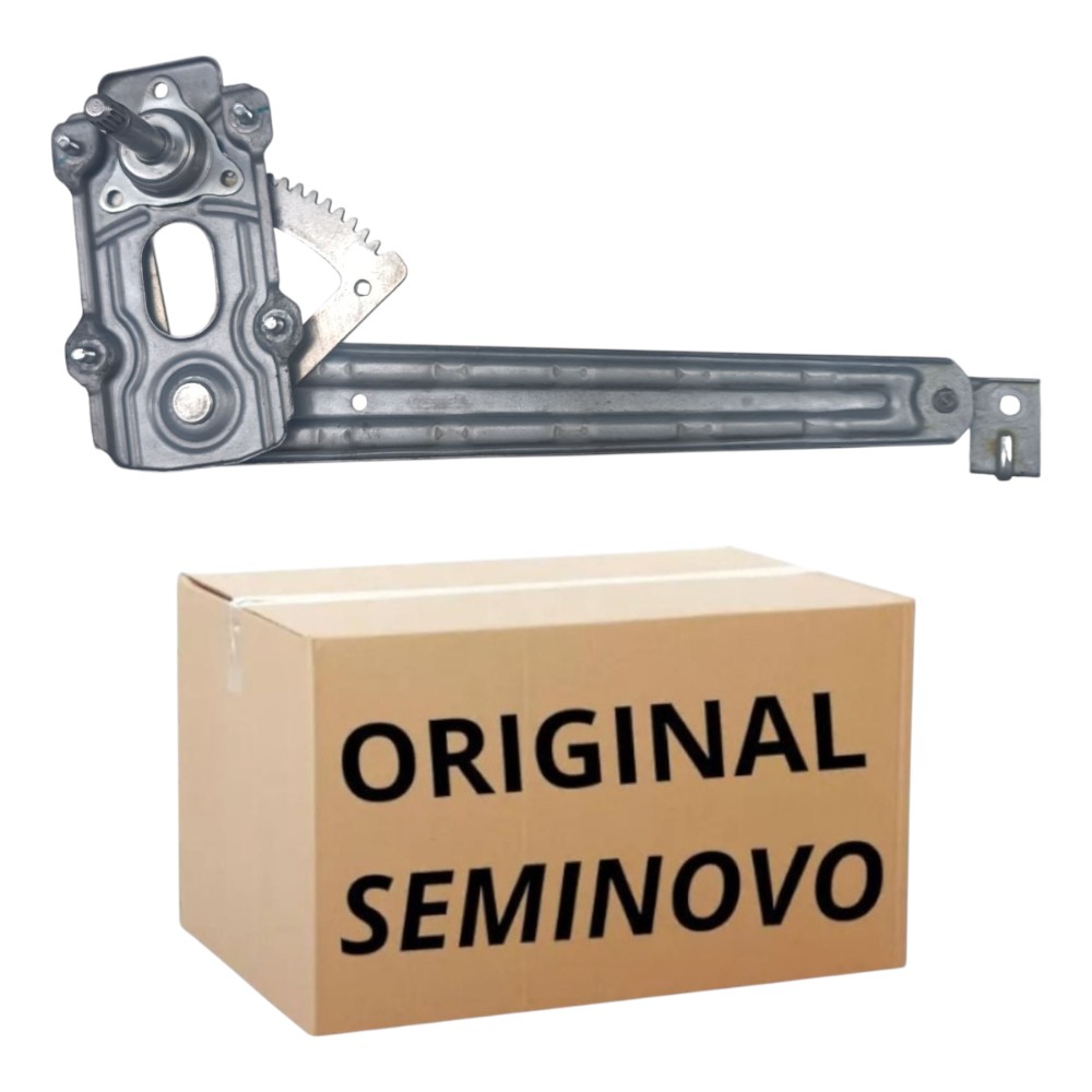 Máquina De Vidro Manual Kwid 2018 2022 Traseira Esquerda 3