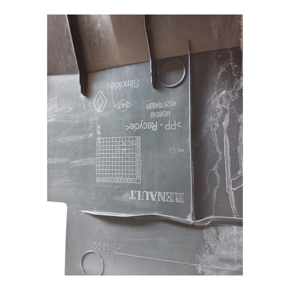 Capa Proteção Mangueira Combustível Renault Duster 2023 2024 Preto Fosco 5