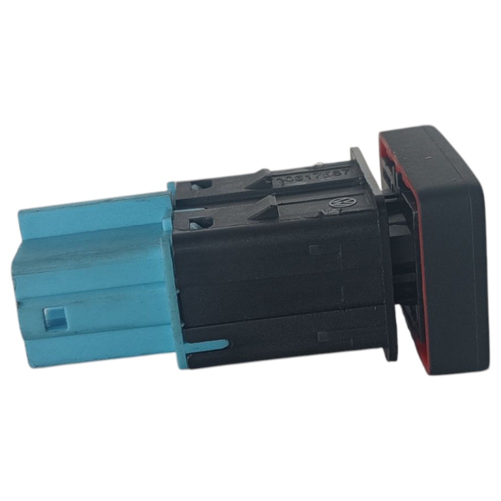 Botão Pisca Alerta Polo Virtus Nivus 2018 2024 Original – Preto 3