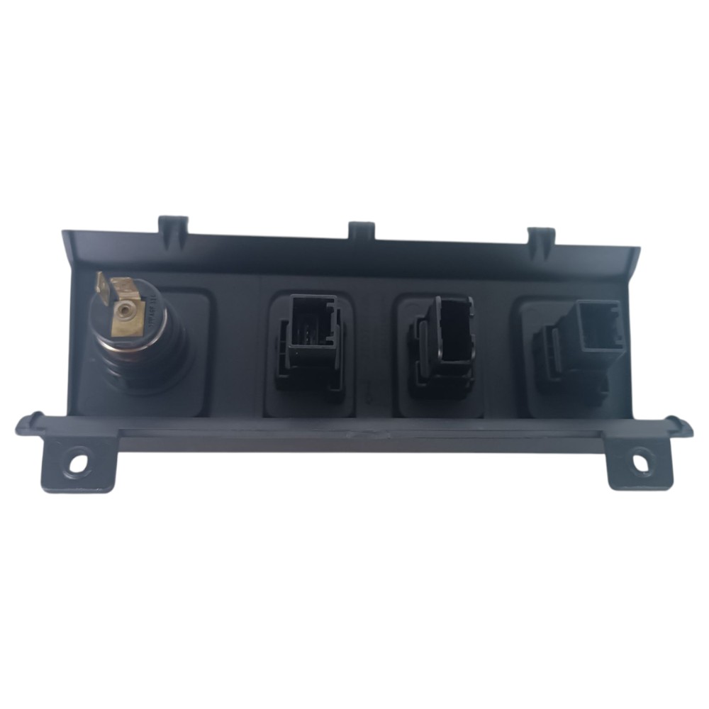 Acabamento Entrada Usb Hdmi Tomada 12v Honda Hrv 2015 2021 Preto 5