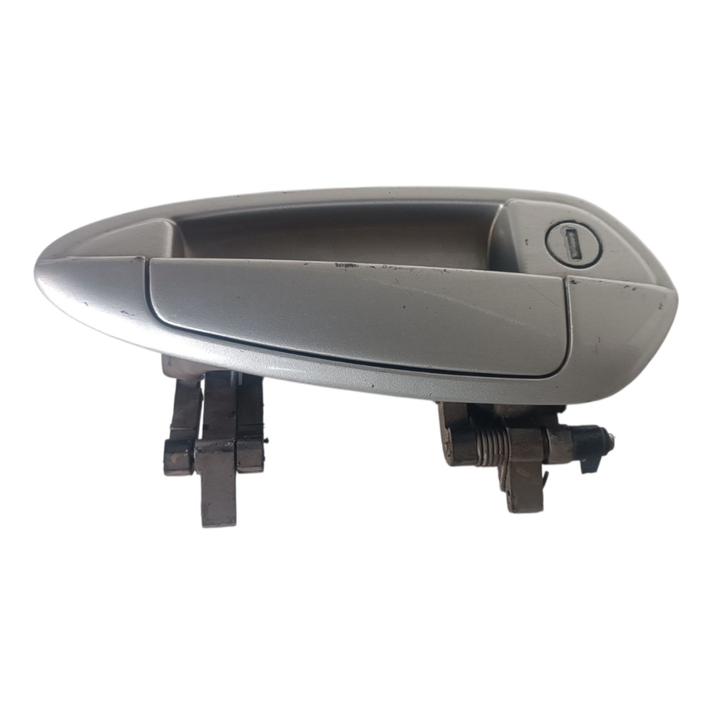 Maçaneta Externa Dianteira Direita Fiat Punto 2008 2013 Branca Dianteira 1