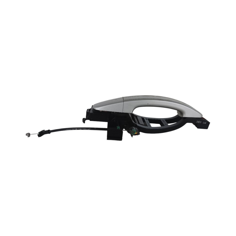 Maçaneta Externa Traseira Esquerda Ford Focus 2009 2011 Prata Traseira 4