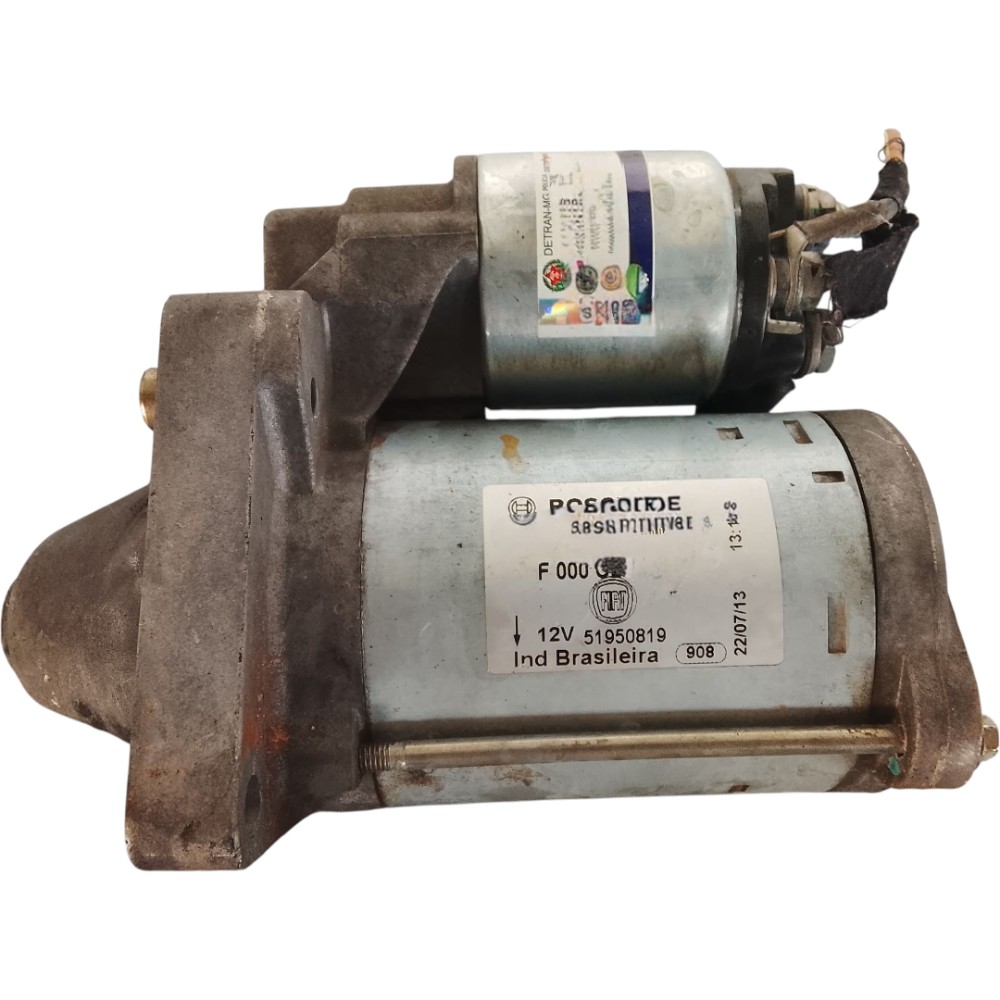 Motor partida 1.0 1.4 fiat palio strada uno 2011 2014 3