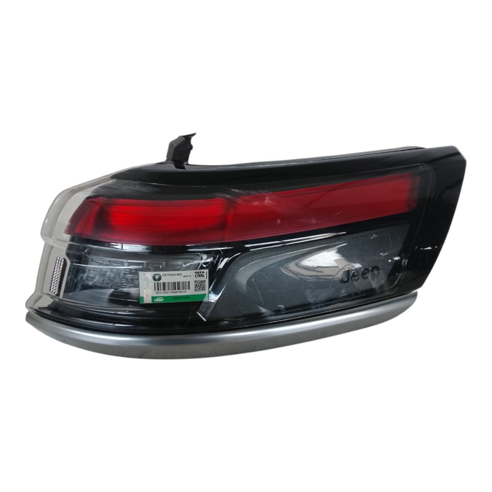 Lanterna Traseira Direita Jeep Commander 2021 2024 Direito/passageiro Transparente